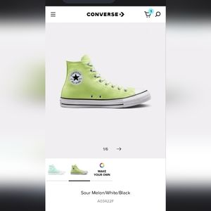 Converse size 7  (womens)